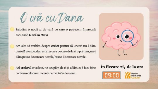 O oră cu Dana - În vizor: creierul | PODCAST