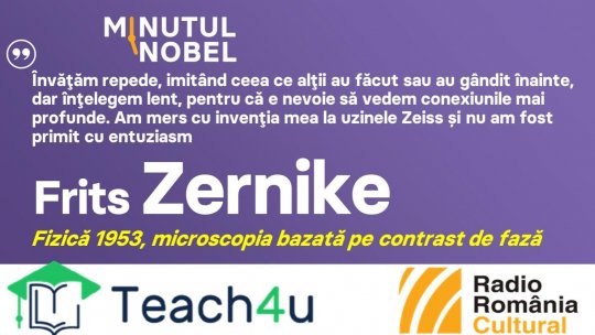 Minutul Nobel - Frits Zernike | PODCAST