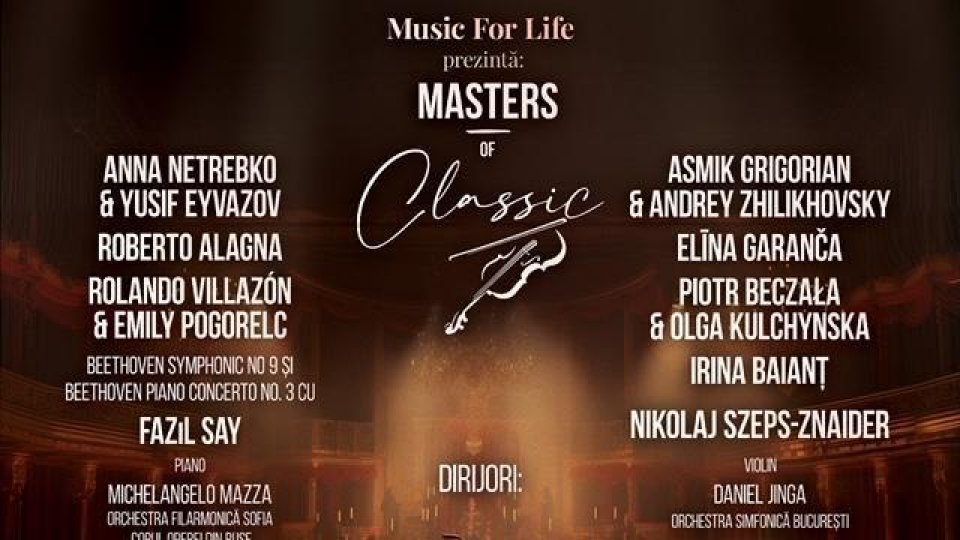 Noile nume confirmate la prima ediție Masters of Classic