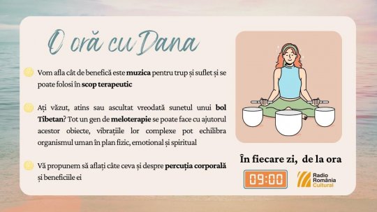 O oră cu Dana - Terapie prin muzică | PODCAST