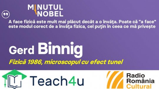 Minutul Nobel - Gerd Binnig | PODCAST