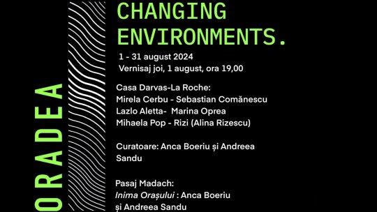 Anuala de artă și știință Neo Art Connect - NAC 2024 continuă la Oradea/ NAC de vacanta la Casa Darvas-LaRoche și în pasajul Pasajul Madach / 1 - 31 august 2024/ NAC 2024
