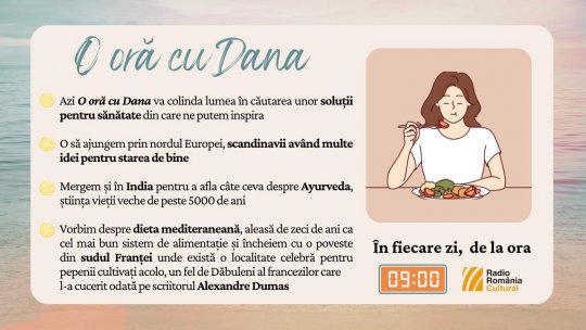 O oră cu Dana - Căutăm starea de bine în lume | PODCAST