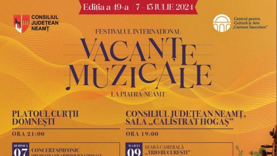 Vacanțe Muzicale 2024