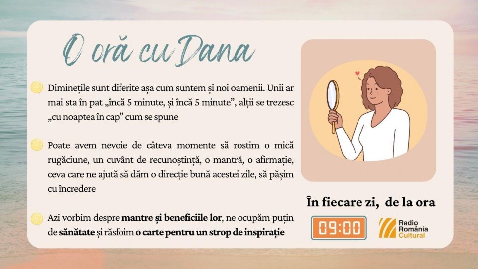 O oră cu Dana - Rostiri cu intenție | PODCAST