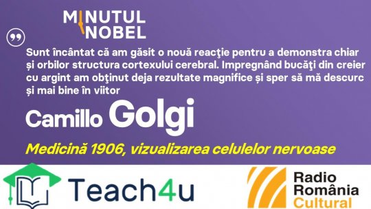 Minutul Nobel - Camillo Golgi | PODCAST