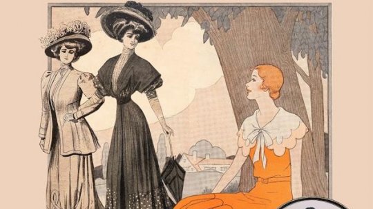„Feminitatea veacului trecut. De la Belle Epoque la Interbelic” - expoziție dedicată artei vestimentare românești de la începutul secolului XX, la Casa Eliad