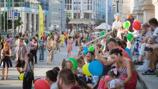 Concerte live, demonstrații de pictură și ateliere de creație pe Calea Victoriei, în weekendul 3-4 august, la „Străzi deschise, București - Promenadă urbană”