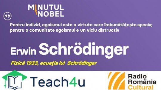 Minutul Nobel - Erwin Schrödinger| PODCAST