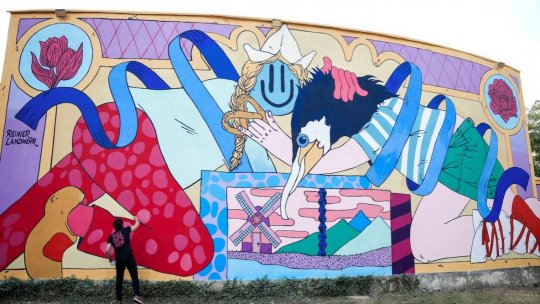 Arta contemporană iese în stradă la Eforie Sud