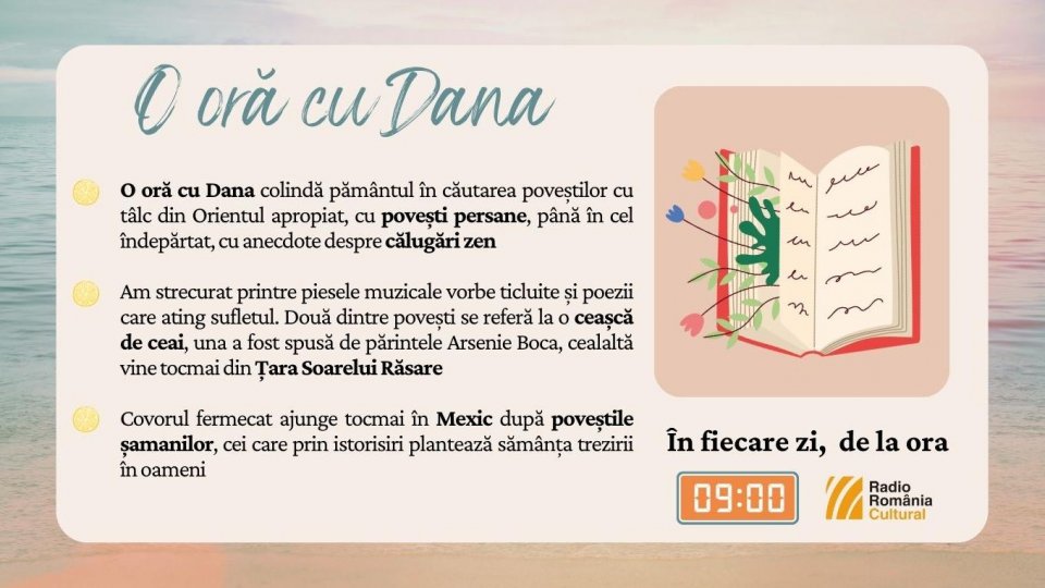 O oră cu Dana - Ocolul Pământului în povești | PODCAST