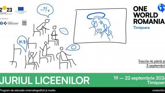 One World Romania deschide înscrierile pentru Juriul Liceenilor din Timișoara