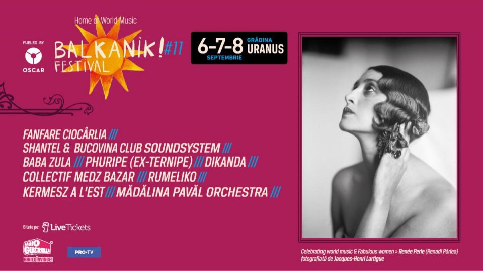 Balkanik Festival – Home of World Music, 6-8 septembrie la București Programul concertelor, DJ set-urilor și dezbaterilor