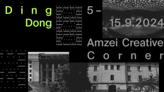 Expoziția Ding Dong va avea loc în perioada 5-15 septembrie,  la Amzei Creative Corner