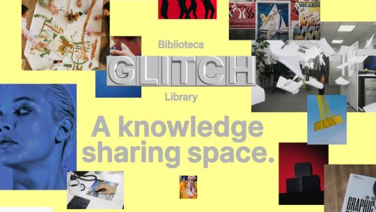 Biblioteca Glitch: spațiu pentru schimbul de idei dintre artă și design