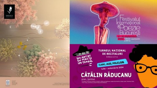 Weekend cultural:  Recomandări pentru 13 - 15 septembrie 2024