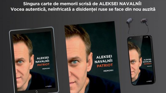 Patriot.Memorii de Aleksei Navalnîi, cea mai așteptată carte a anului, va apărea la Editura Litera