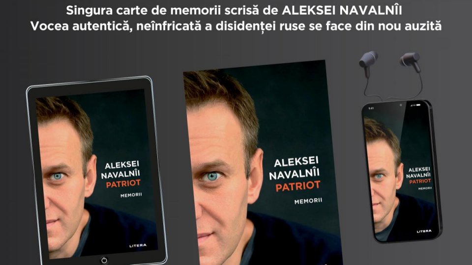 Patriot.Memorii de Aleksei Navalnîi, cea mai așteptată carte a anului, va apărea la Editura Litera