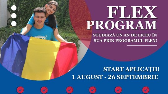 S-au deschis aplicațiile pentru programul educațional FLEX