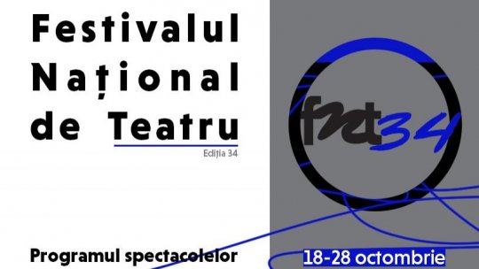 Programul spectacolelor  din cadrul Festivalului Național de Teatru, Ediția 34