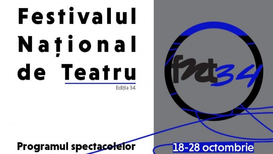 Programul spectacolelor  din cadrul Festivalului Național de Teatru, Ediția 34