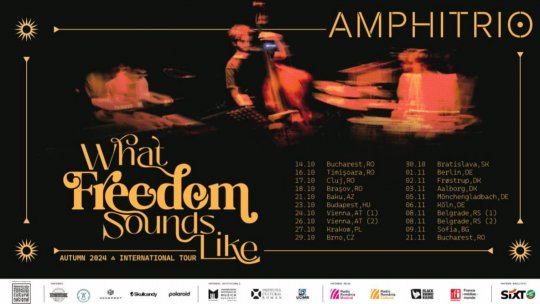 Amphitrio – ,,What Freedom Sounds Like”, lansare de album și turneu internațional