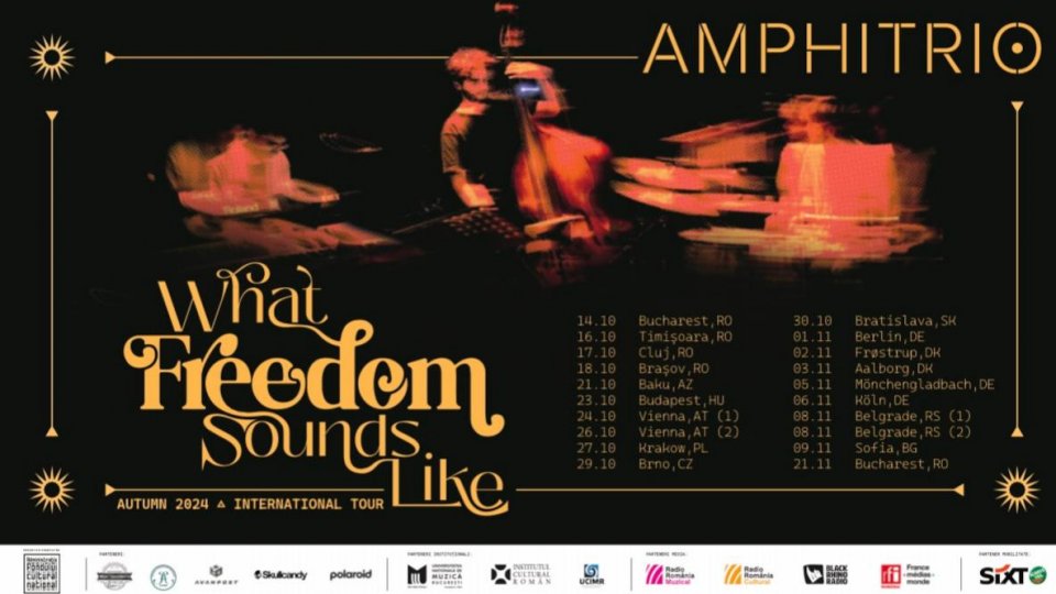 Amphitrio – ,,What Freedom Sounds Like”, lansare de album și turneu internațional