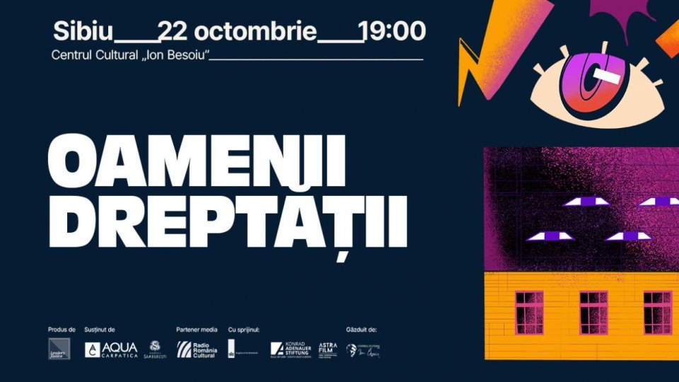 Spectacolul Oamenii Dreptății ajunge toamna asta în Brașov, Sibiu și București