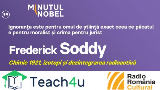 Minutul Nobel - Frederick Soddy| PODCAST
