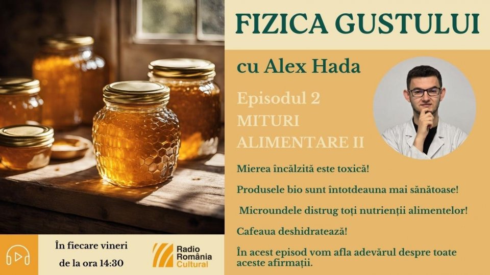 Alex Hada: “Mitul conform căruia mierea încălzită devine toxică NU are un fundament solid”