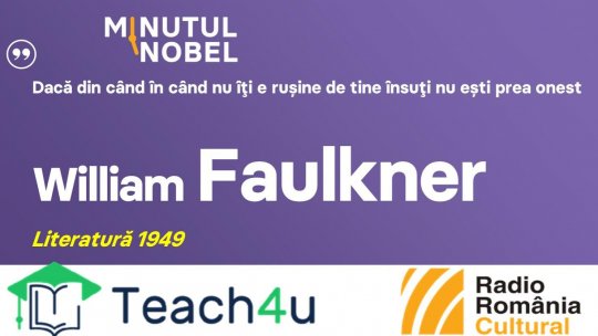 Minutul Nobel - William Faulkner | PODCAST