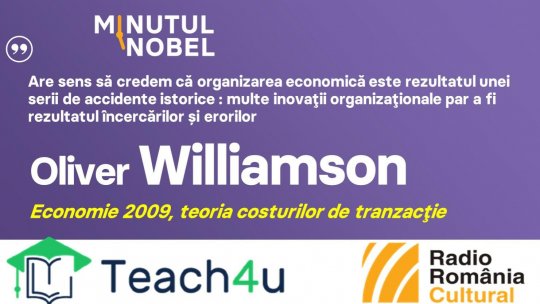 Minutul Nobel - Oliver Williamson | PODCAST