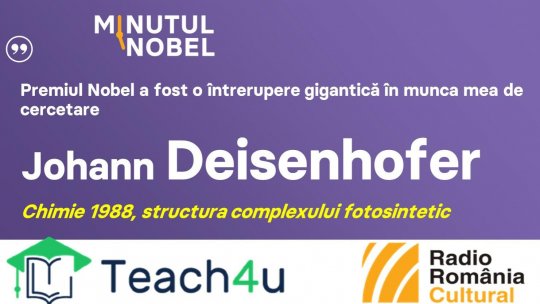 Minutul Nobel - Johann Deisenhofer | PODCAST