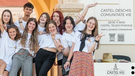 Evenimentul cultural Castel deschis, comunitate vie: teatru, proiecții, interacțiune