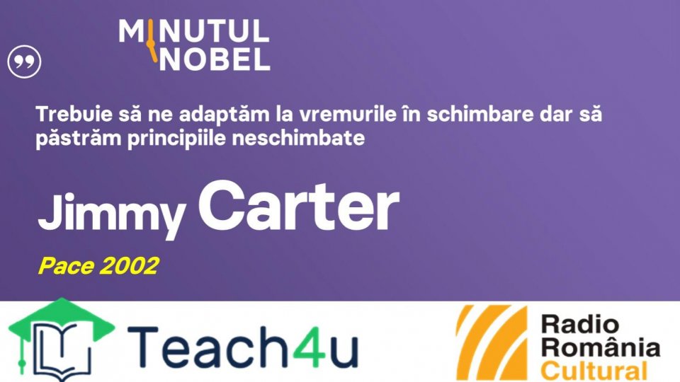 Minutul Nobel - Jimmy Carter | PODCAST