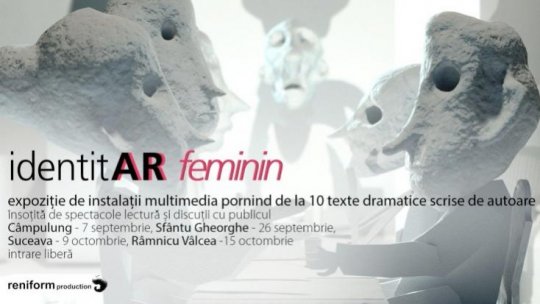 IdentitAR Feminin.  O colecție de personaje feminine se arată într-o expoziție prin realitatea augmentată