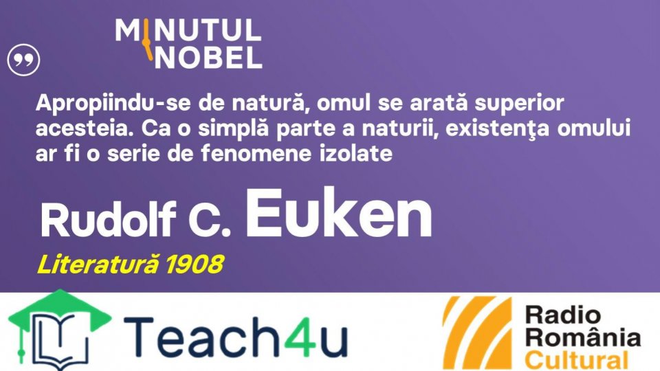 Minutul Nobel - Rudolf C. Eucken | PODCAST