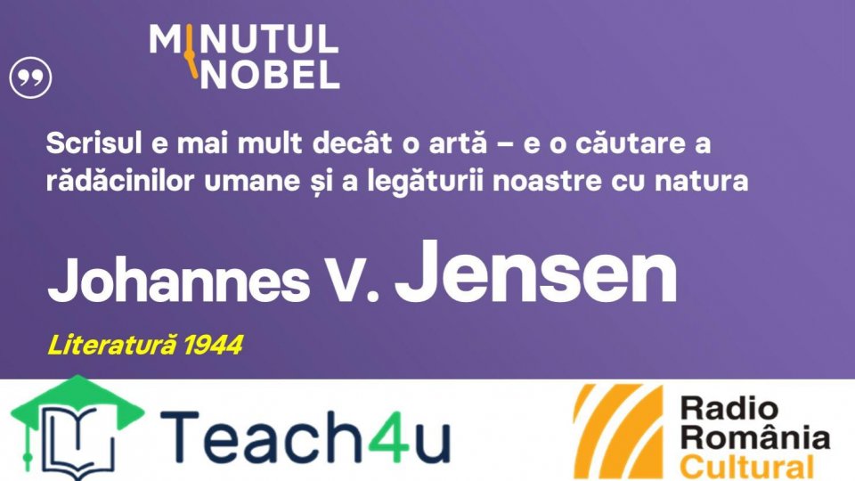 Minutul Nobel - Johannes V. Jensen | PODCAST