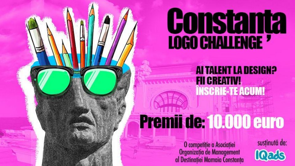 “Identitatea vizuală Constanței – Orașul îmbrățișat cu marea”: O competiție de design cu premii de 10.000 EUR