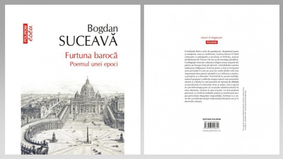 Bogdan Crețu despre eseul "Furtuna barocă. Poemul unei epoci", de Bogdan Suceavă