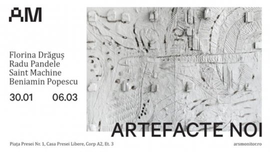 Patru artiști contemporani deschid anul expozițional la ARSMONITOR cu „Artefacte noi”
