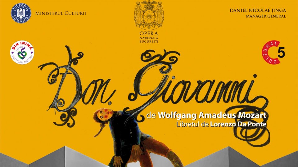 Final de ianuarie la Opera Națională București, cu o dublă reprezentație: Don Giovanni de Mozart