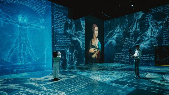 Prima expoziție imersivă Da Vinci din România  va avea loc la MINA