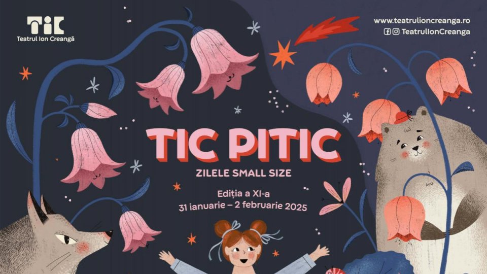 TIC PITIC  - ZILELE SMALL SIZE. Festivalul care vine cu 3 zile de teatru și ateliere pentru copii