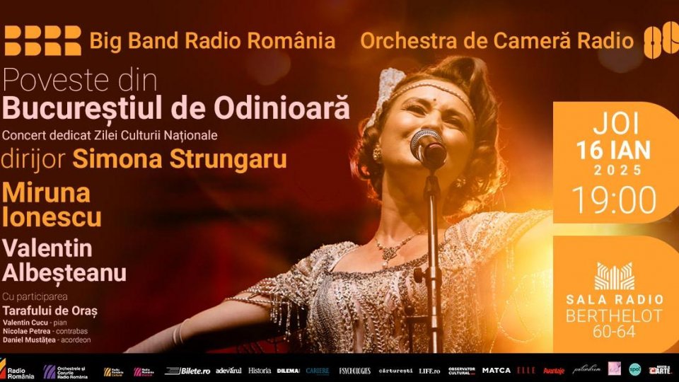 „Poveste din Bucureştiul de odinioară”:  concert de muzică românească interbelică