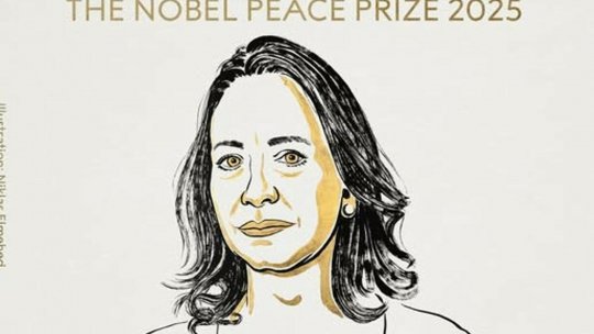 Maria Corina Machado din Venezuela a câștigat Premiul Nobel pentru Pace în 2025