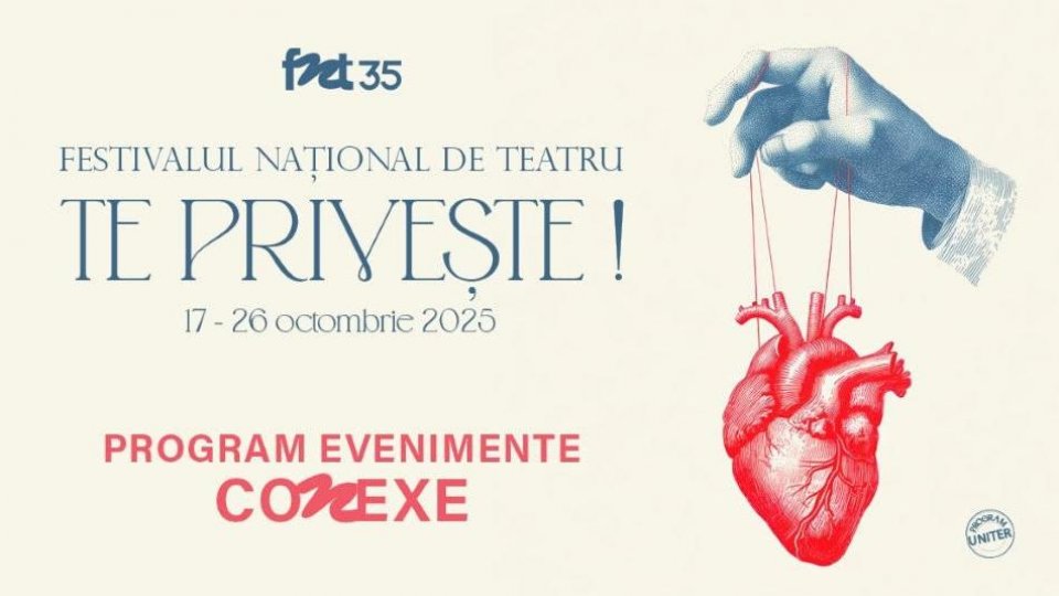 „FNT 2025. Te privește!” – Festivalul Național de Teatru va avea loc în perioada 17 și 26 octombrie