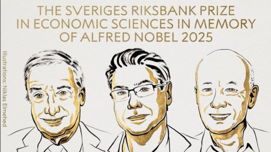 Nobel 2025: Joel Mokyr, Philippe Aghion și Peter Howitt, recompensați pentru explicarea creșterii economice bazate pe inovație