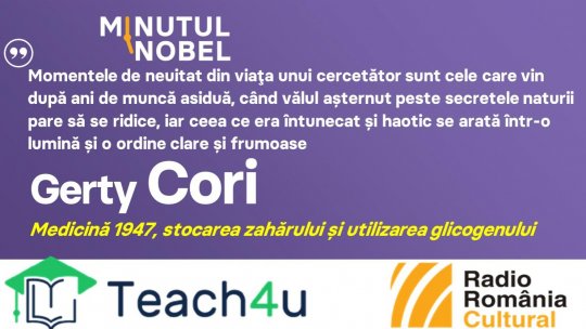 Minutul Nobel - Gerty Cori | PODCAST