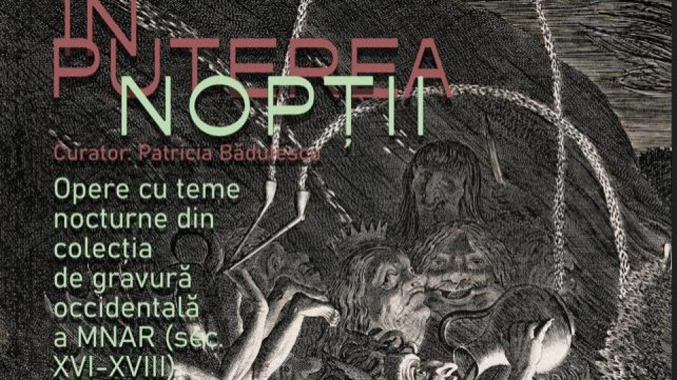 „În puterea nopții” – Expoziție de gravură occidentală cu teme nocturne, la MNAR, din 23 octombrie 2025